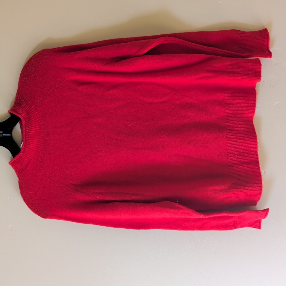 J Crew Red women's sweater